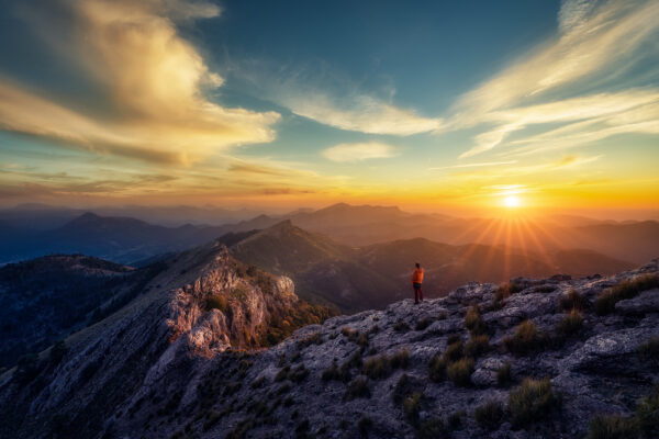 "ATARDECER EN LA ALMENARA"